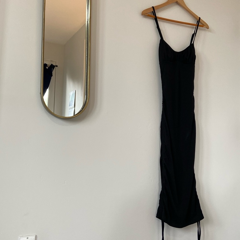 NWT Adika ruched-top pencil dress